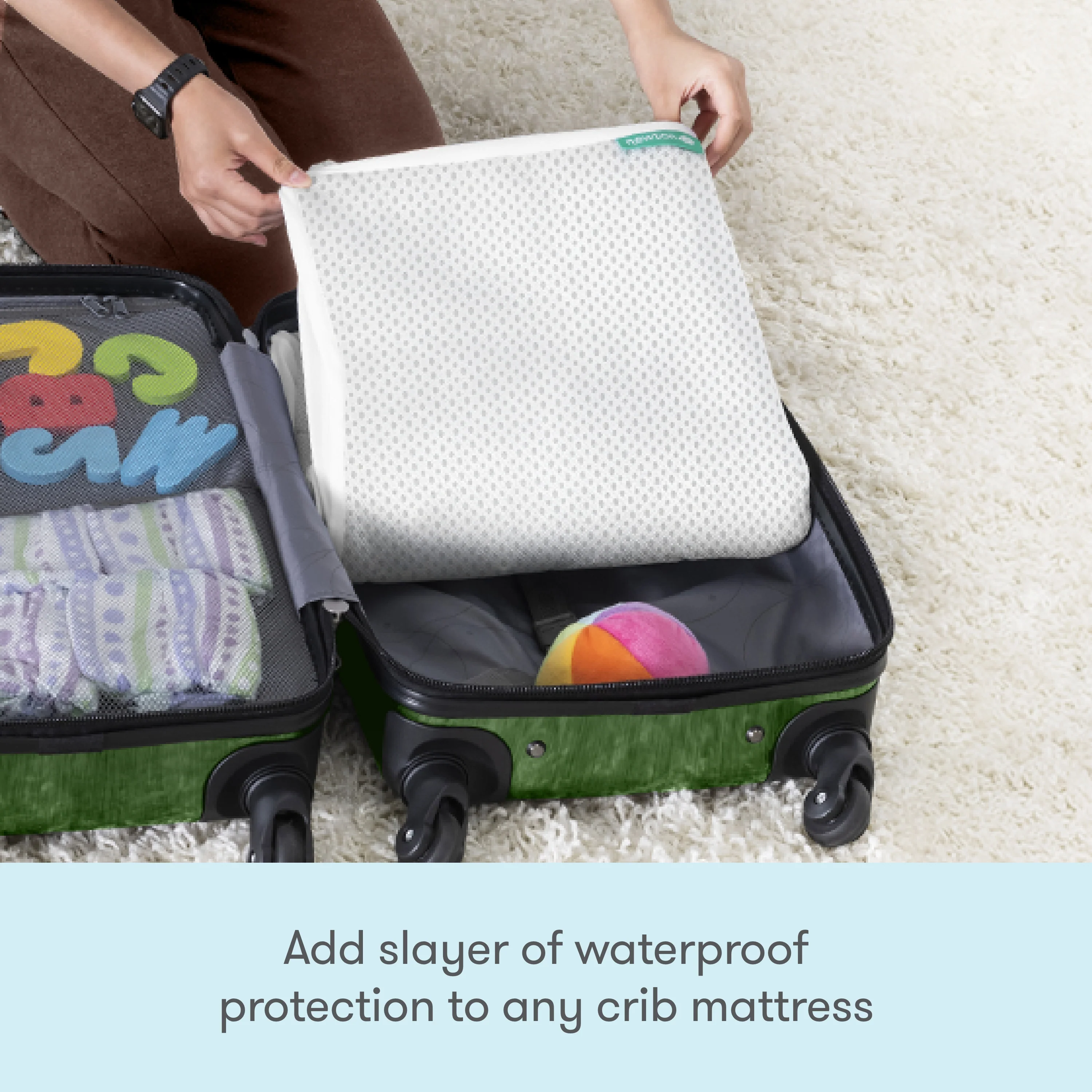 Essential Waterproof Crib Pad - Image 6